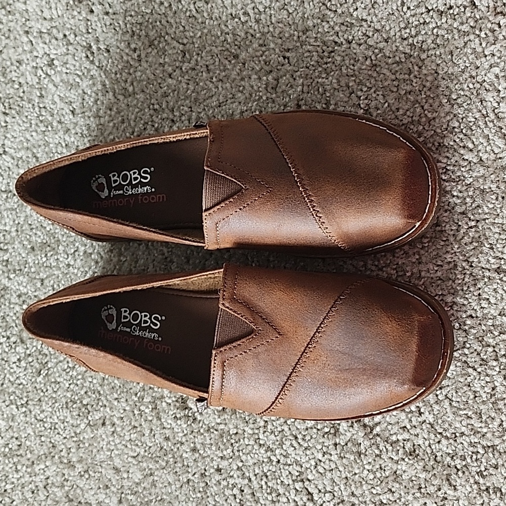Bobs Skechers Women’s Chill Lugs Urban Spell Loafers Brown Size 9